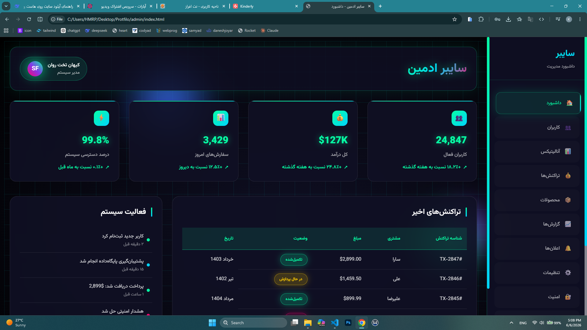 Dashboard